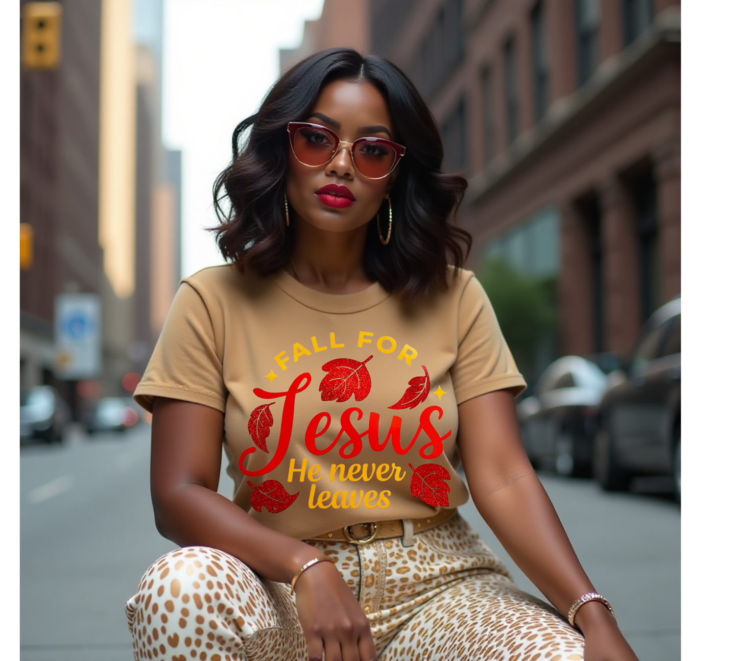 Fall For Jesus He Never Leaves