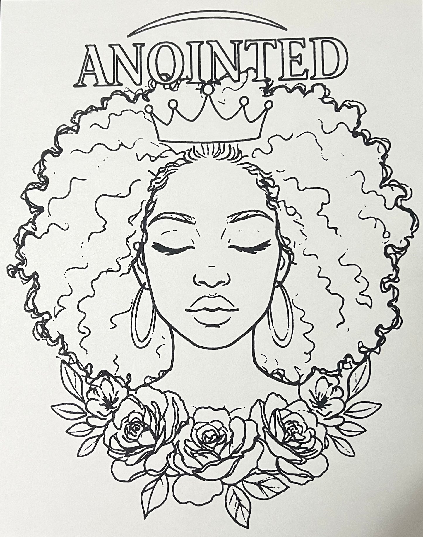 Anointed(Pre Drawn Paint Kit)