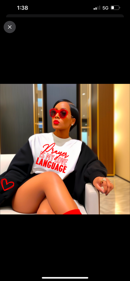 Prayer is my love language