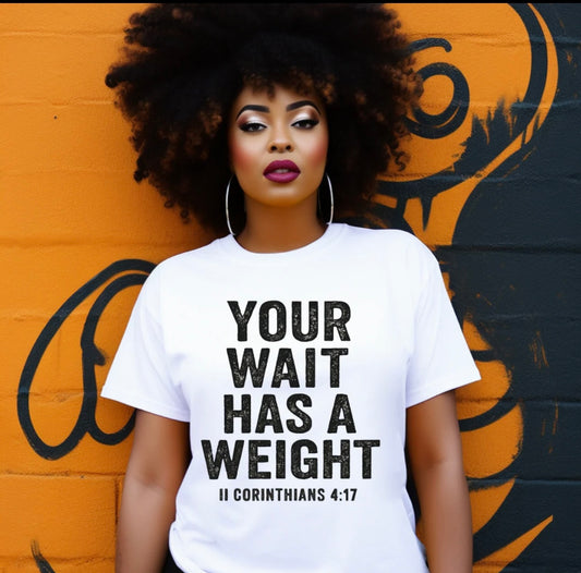 Your Wait Has A Weight