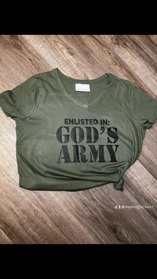 Enlisted In God’s Army
