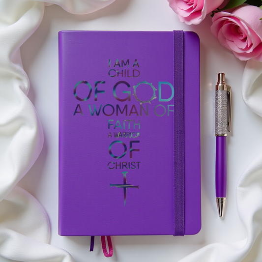 I am child of God a woman of faith and of Christ journal