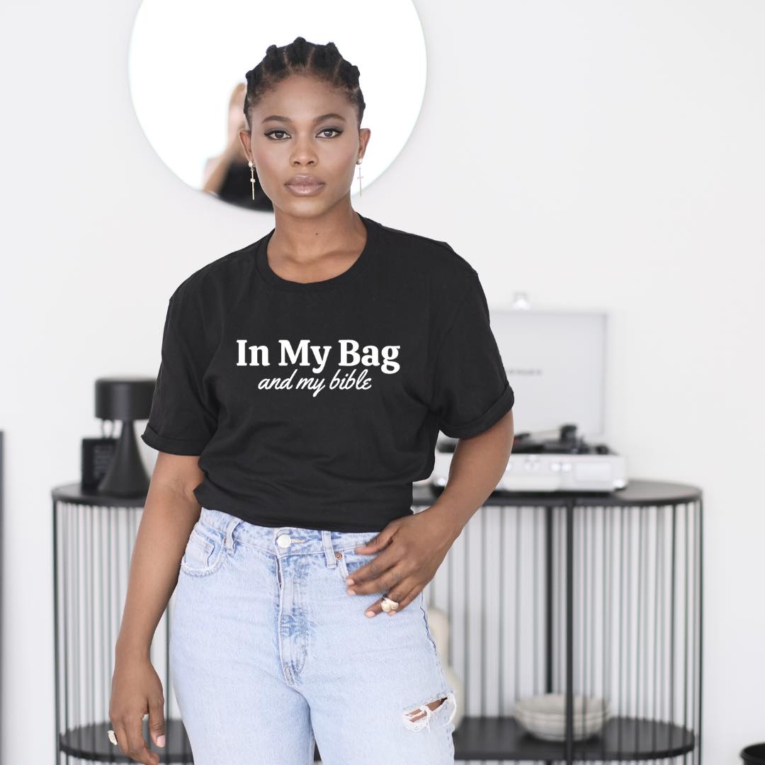 In my bag and my bible