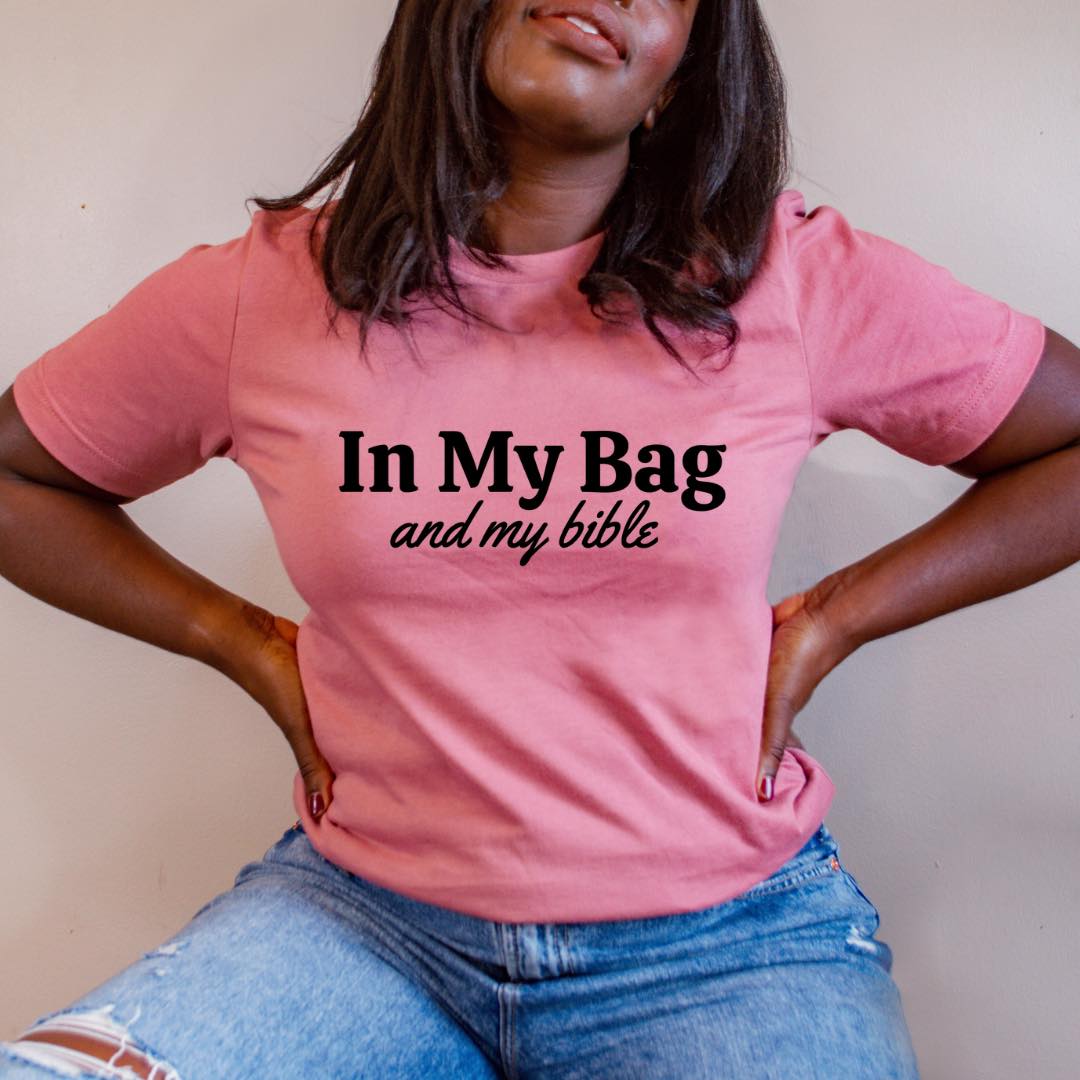 In my bag and my bible