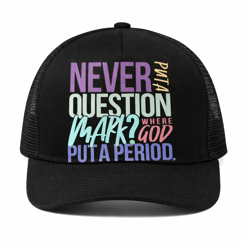 Never Put A Question Mark Where God Has Put A Period. Bundle